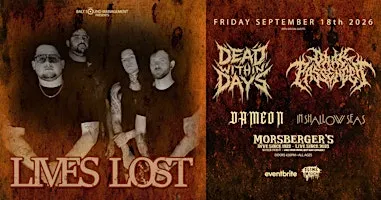 Lives Lost with Dead Within Days, Dark Passenger, Dameon, In Shallow Seas