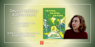 Devon Halliday Author Event