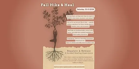 Fall Hike & Heal: Regulate & Release