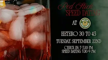9/22 - Red Stick Speed Dating @ Mid City Beer Garden