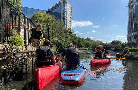 Half Term BMP Holiday Club with Tash including a Canoeing session!