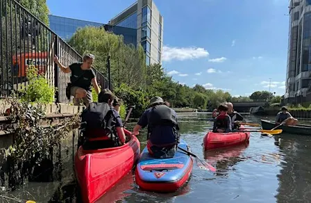 Half Term BMP Holiday Club with Tash including a Canoeing session!