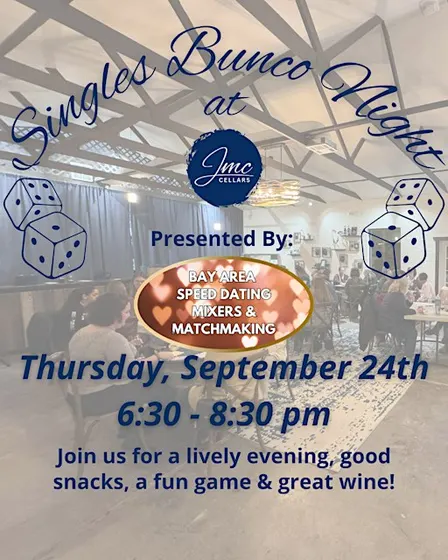 Singles Bunco Night at JMC Cellars | Ages 21 and up