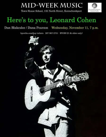 Mid-Week Music: Here's To You, Leonard Cohen