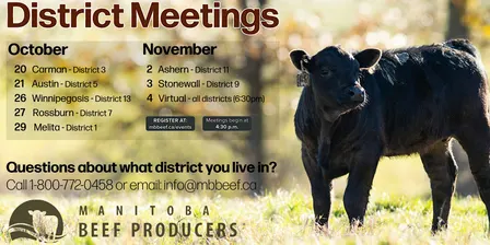 Manitoba Beef Producers District 9 meeting