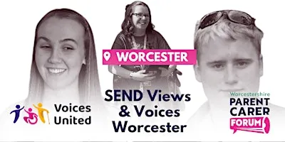 SEND Parent Carer Breakfast with Voices United's ... Lydia, Matthew & Myah