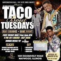 TACO BOUT TUESDAY: R&B KARAOKE + GAME NIGHT
