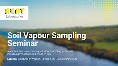 Soil Vapour Sampling Seminar