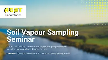 Soil Vapour Sampling Seminar
