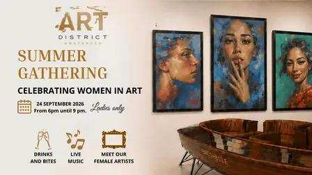 Summer Gathering: Celebrating Women in Art @ ART District (Ladies Only)