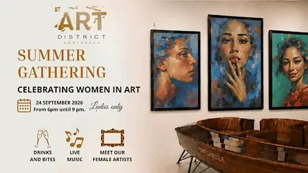 Summer Gathering: Celebrating Women in Art @ ART District (Ladies Only)