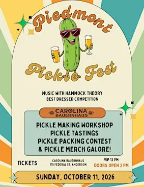 Fourth Annual Piedmont Pickle Fest