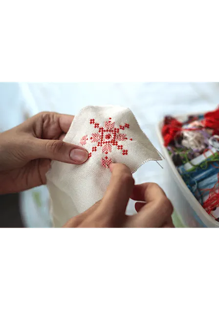 Cross Stitch for Beginners at The Burren Visitor's Centre