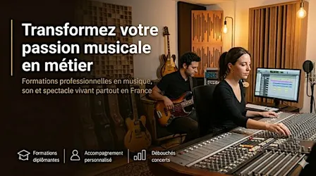 JPO CFPM TOULOUSE - Porte ouverte métiers musique, son et spectacle