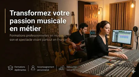 JPO CFPM TOULOUSE - Porte ouverte métiers musique, son et spectacle