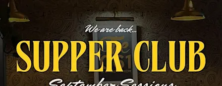 Supper Club September Sessions at The Good Room ft George Casey