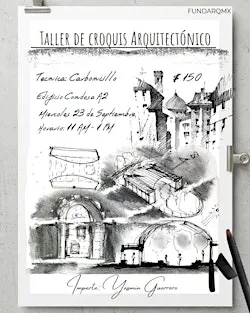 Taller de Croquis Arquitectónico en Carboncillo