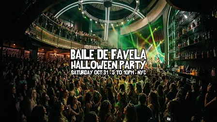 Baile De Favela Brazilian Baile Funk Halloween Party