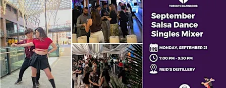 Toronto Dating Hub September Salsa Dance Singles Mixer
