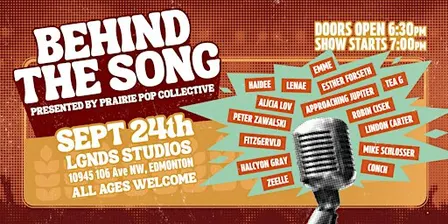 Behind The Song - Presented by Prairie Pop Collective