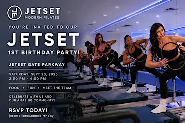 JETSET Gate Parkway Birthday Party!