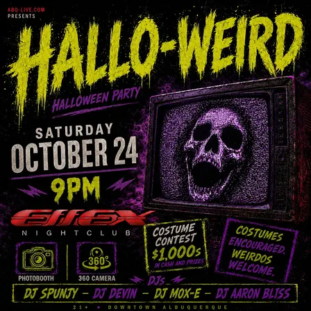 Hallow-Weird Halloween Party