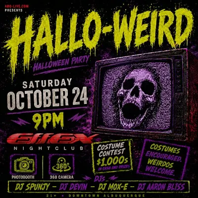 ABQLive's Hallow-Weird Halloween Party