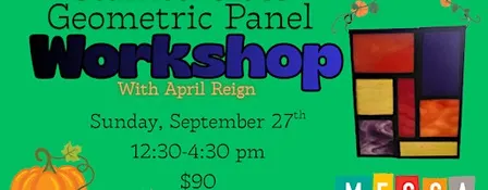 Stained Glass Geometric Panel Workshop with April Reign
