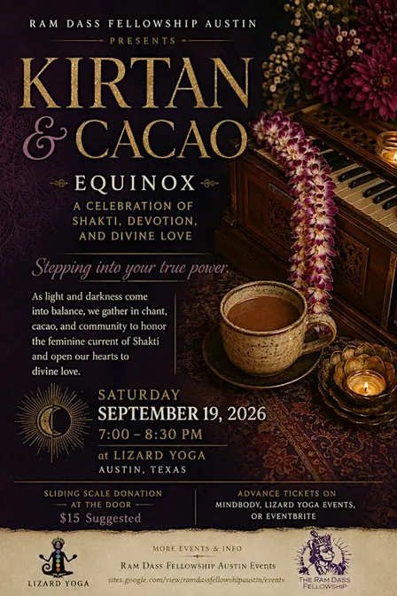 Equinox Kirtan & Cacao:  A Celebration of Shakti, Devotion & Divine Love