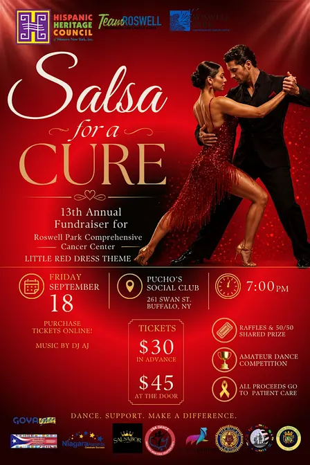 Salsa for a Cure, a little dress theme
