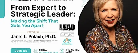 From Expert to Strategic Leader Making the Shift That Sets You Apart