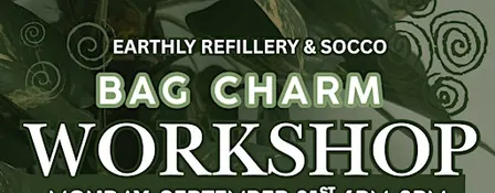 Bag charm workshop with Earthly Refillery