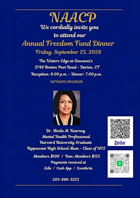 STAMFORD NAACP FREEDOM FUND DINNER