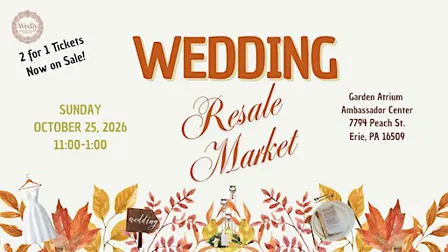 Wedding Resale Market hosted by Wedly