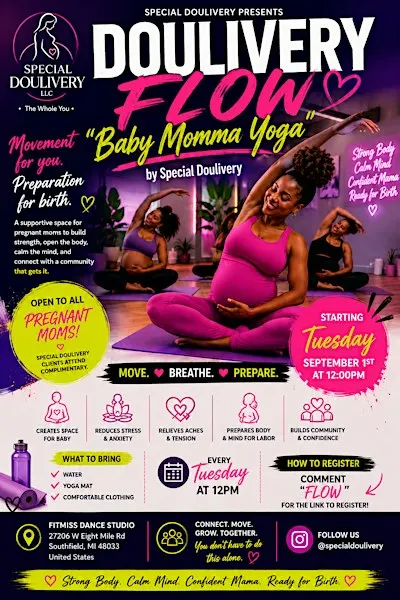 Doulivery Flow "Baby Momma Yoga"