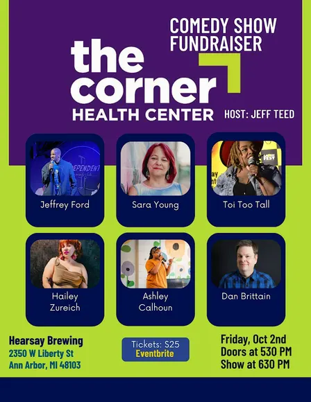 The Corner Health Center Comedy Show Fundraiser