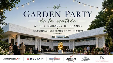 Embassy of France - Garden Party | de la Rentrée
