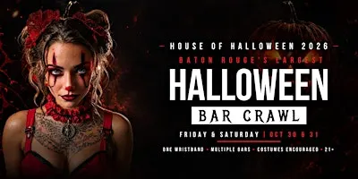 House of Halloween Bar Crawl 2026