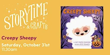 Storytime and Crafts: Creepy Sheepy