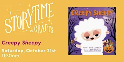 Storytime and Crafts: Creepy Sheepy