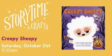 Storytime and Crafts: Creepy Sheepy