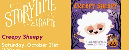 Storytime and Crafts: Creepy Sheepy