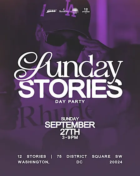 Sunday Stories Day Party at 12 Stories Rooftop | Sun. Sept 27th