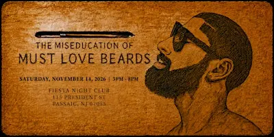 MUST LOVE BEARDS NJ (women's tickets)