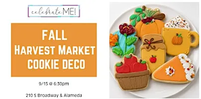 Fall Harvest Market Cookie Decorating