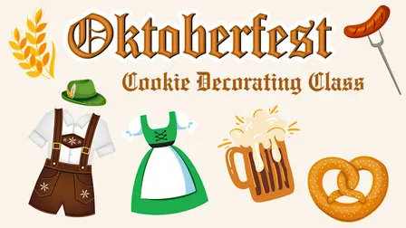 Oktoberfest Cookie Decorating for Food for Hope
