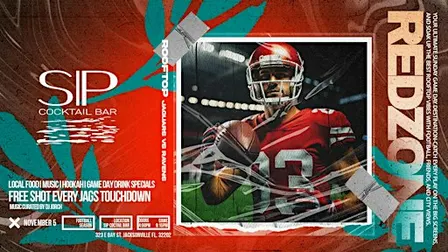 REDZONE @ SIP Rooftop & Cocktail Bar 11.05