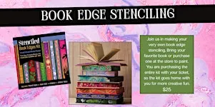 Book Edge Stenciling
