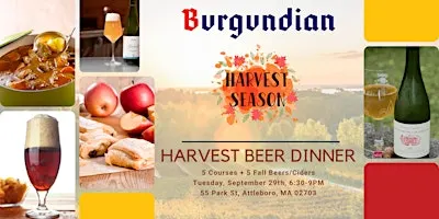 Bountiful Harvest 5-Course Beer & Cider Dinner