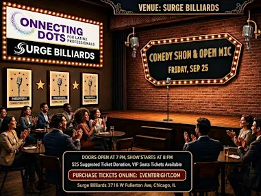 Connecting Dots with Laughter- A Night of Comedy, Connection & Community